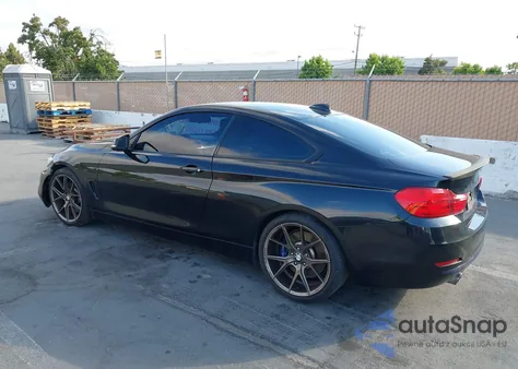 2015 BMW 435I из США, поврежденный, VIN WBA3R1C54FF774688